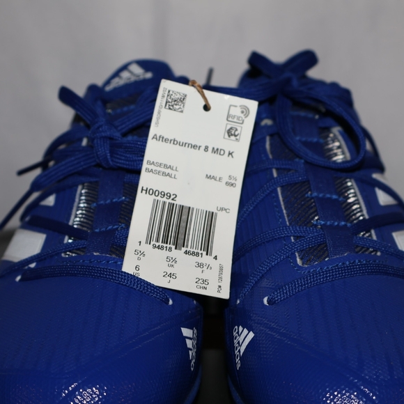 Adidas Afterburner 8 MD Youth Baseball Cleats - Picture 5 of 6